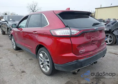 2018 Ford Edge Titanium from USA, damaged, VIN 2FMPK4K9XJBB85875